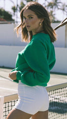 The New Rich Jumper - Green