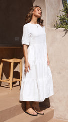 Dahlia Maxi Dress - White
