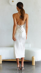 Scarlette Midi Dress - Champagne