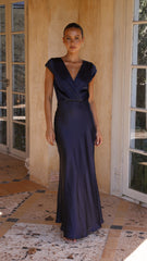 Selma Maxi Dress - Navy
