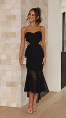 Andrea Midi Dress - Black