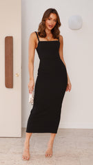 Racheal Maxi Dress - Black