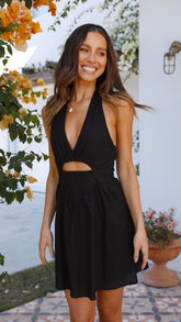 Kylie Mini Dress - Black