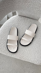 Tamia Slide - Alabaster