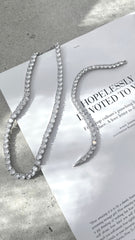 Tennis Bracelet - Crystal/Silver