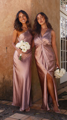 Lucia Maxi Dress - Dusty Pink
