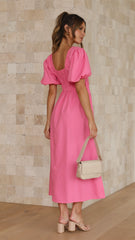 Fiore Maxi Dress - Pink