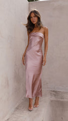 Gisele Maxi Dress - Dusty Pink