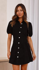 Piper Mini Dress - Black