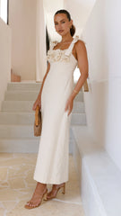 Arlo Maxi Dress - Oat