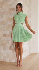 Beatrice Mini Dress - Green