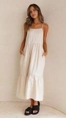 Nico Maxi Dress - Natural