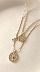 Cordalia Necklace - Gold