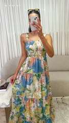 Ashlyn Maxi Dress - Kailani Print