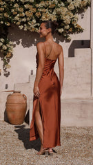 Ariana Maxi Dress - Copper