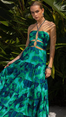 Calista Orchid Maxi Dress - Calista Green