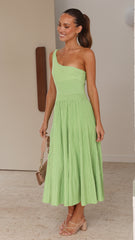 Mia Midi Dress - Green