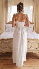 Zephy Maxi Dress - White