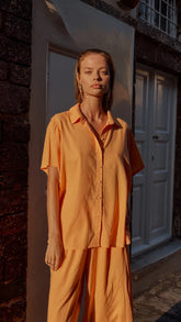 Pablo Top - Sunset Orange
