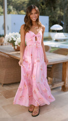 Bambi Maxi Dress - Seashells