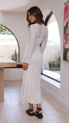 Allure Maxi Dress - Beige