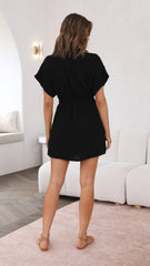 Rae Mini Dress - Black