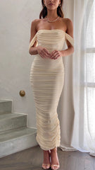 Kylie Maxi Dress - Cream