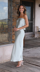 Effie Strapless Top - Olive