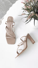 Ryleigh Heel - Latte Scale