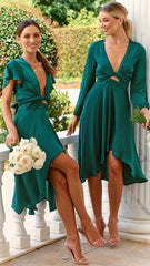 Starry Nights Dress - Emerald