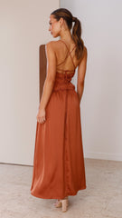 Elle Maxi Dress - Copper