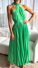 Charlotte Midi Dress - Green
