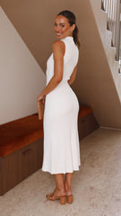 Maya Maxi Dress - White