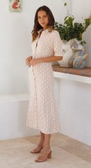 Ginny Midi Dress - Ginny Print
