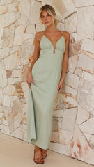 Aria Maxi Dress - Sage