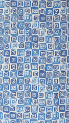 Iris Maxi Dress - Ocean Print