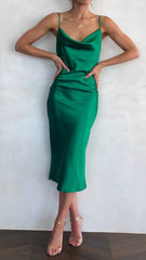 Jewels Midi Dress - Jade