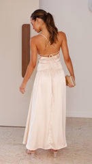 Elle Maxi Dress - Champagne