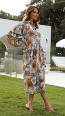 Clover Maxi Dress - Poppy Floral