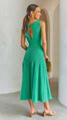 Jayde Knit Dress - Green