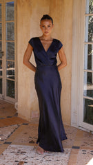 Selma Maxi Dress - Navy