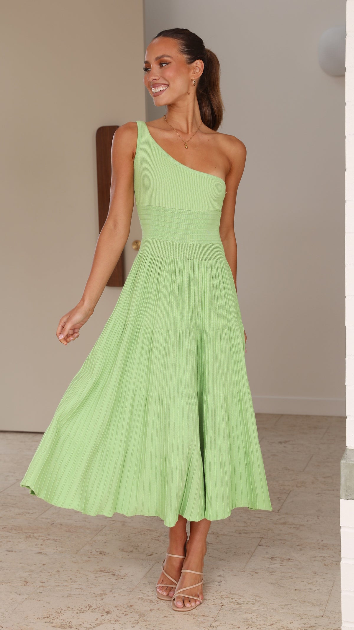 Mia Midi Dress - Green