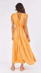 Dana Maxi Dress - Sunset Orange