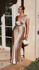 Selma Maxi Dress - Gold