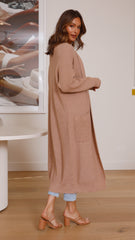 Nadine Cardigan - Tan
