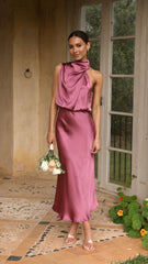 Esther Maxi Dress - Plum