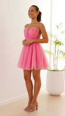 Mylee Mini Dress - Pink