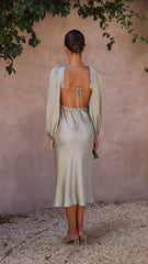 Cleo Midi Dress - Olive