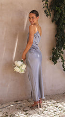 Nyla Maxi Dress - Steel