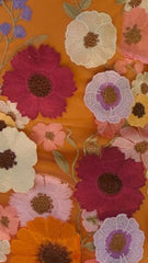 Primrose Mini Dress - Orange Floral